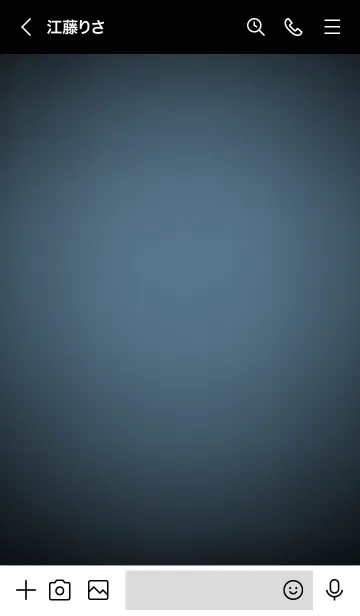 [LINE着せ替え] Stone Blue  Neon Theme Ver.3 (JP)の画像3