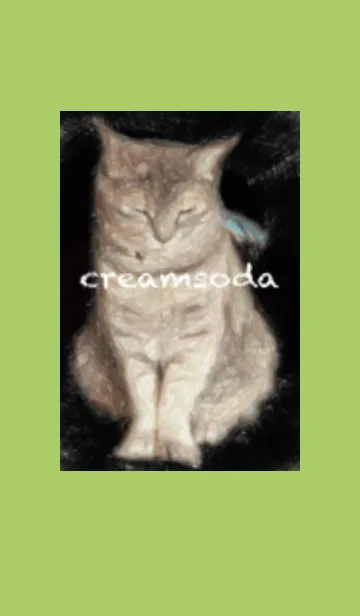 [LINE着せ替え] natural版 保護猫creamsodaの画像1