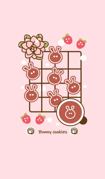 [LINE着せ替え] Bunny cookiesの画像1