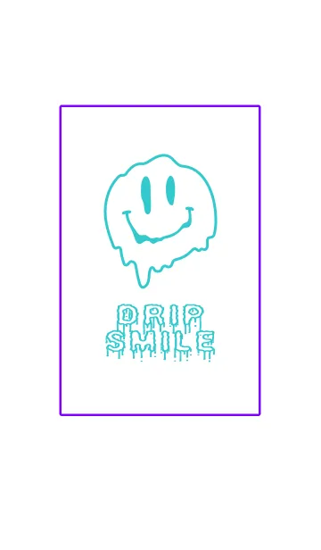 [LINE着せ替え] ドリップ スマイル 04の画像1