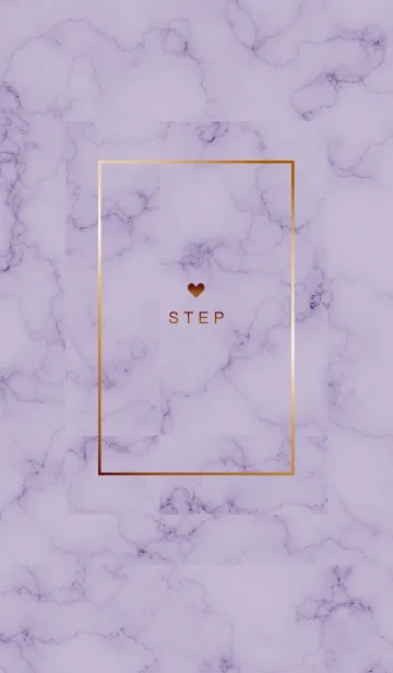 [LINE着せ替え] ～大人女子の大理石♥パープル5～の画像1