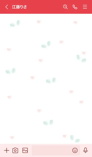 [LINE着せ替え] White chocolate donut 10の画像3