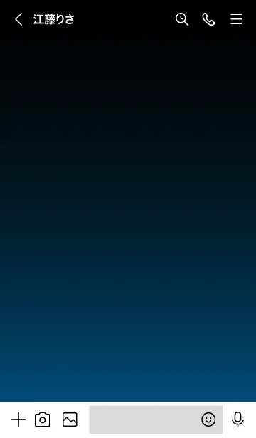 [LINE着せ替え] - SIMPLE BRONZE BLUE LIGHT -の画像3