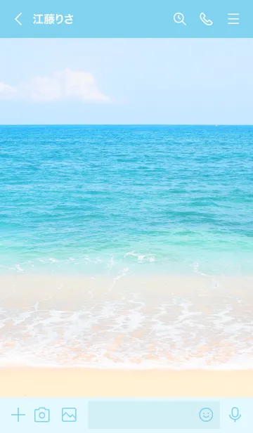 [LINE着せ替え] HAWAIIAN-BEACH MEKYM 25の画像3