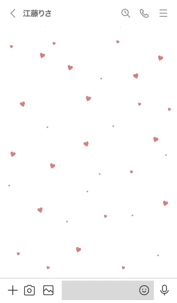 [LINE着せ替え] HEART-Red MEKYM 16の画像3