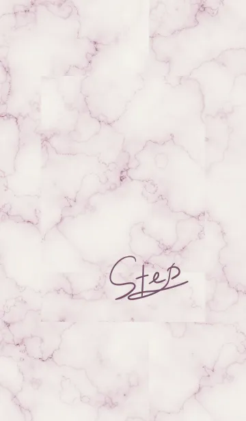 [LINE着せ替え] ～大人女子の大理石♥パープル7～の画像1