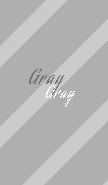 [LINE着せ替え] Gray and whiteの画像1