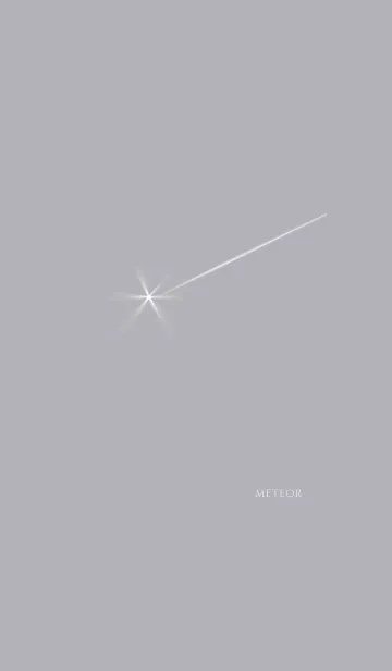 [LINE着せ替え] ～流星★グレー3～の画像1