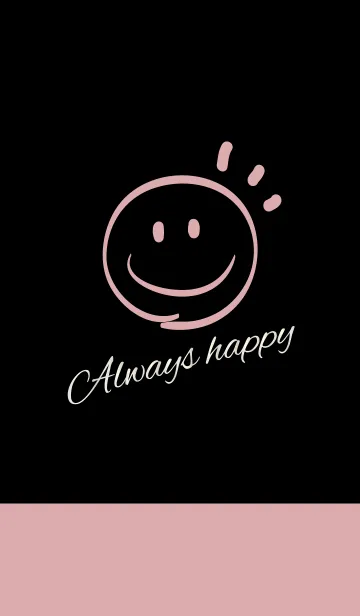 [LINE着せ替え] Always happy -Pink 4-の画像1