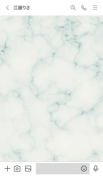 [LINE着せ替え] ～大人女子の大理石♥ブルー3～の画像3