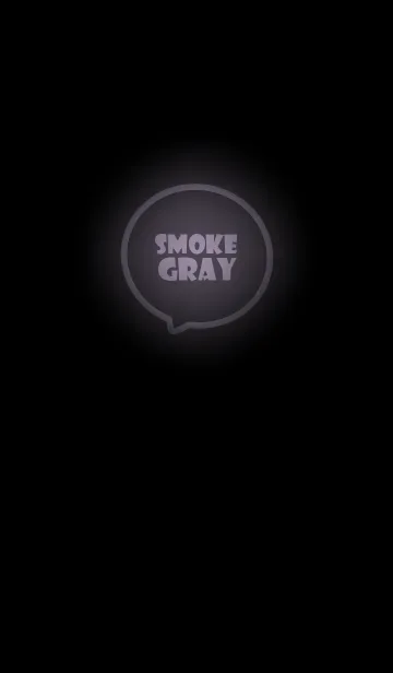 [LINE着せ替え] Smoke Gray  Neon Theme Ver.3 (JP)の画像1