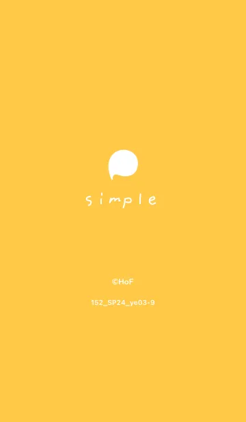 [LINE着せ替え] 152.24_イエロー3-9の画像1
