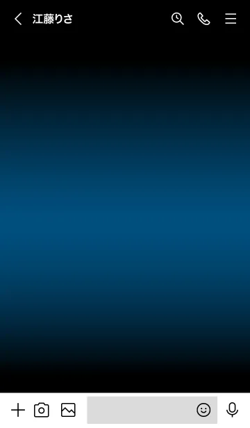 [LINE着せ替え] BRONZE BLUE ICON THEME -MEKYM-の画像3