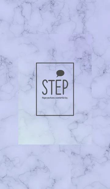 [LINE着せ替え] ～大人女子の大理石♥パープル10～の画像1