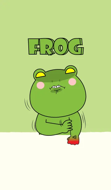[LINE着せ替え] I'm Argry Frog  Theme (JP)の画像1