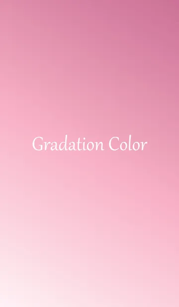 [LINE着せ替え] Gradation Color *Pink*の画像1