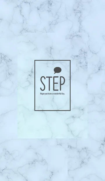 [LINE着せ替え] ～大人女子の大理石♥ブルー5～の画像1