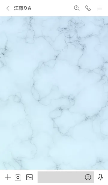 [LINE着せ替え] ～大人女子の大理石♥ブルー5～の画像3