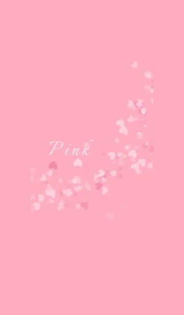 [LINE着せ替え] Pink/heartの画像1
