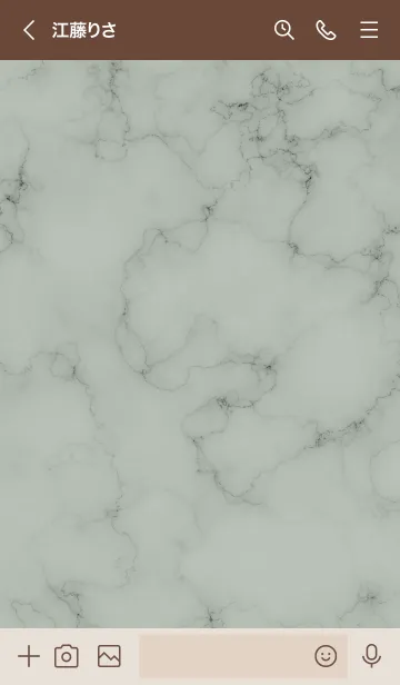 [LINE着せ替え] ～大人女子の大理石♥グリーン5～の画像3