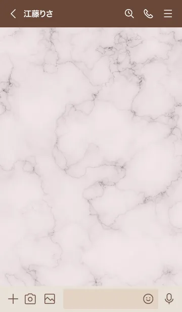 [LINE着せ替え] ～大人女子の大理石♥ピンク7～の画像3