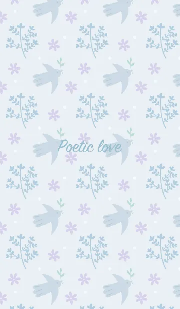 [LINE着せ替え] Poetic Loveの画像1