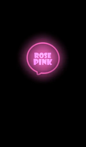 [LINE着せ替え] Rose Pink Neon Theme Ver.3 (JP)の画像1