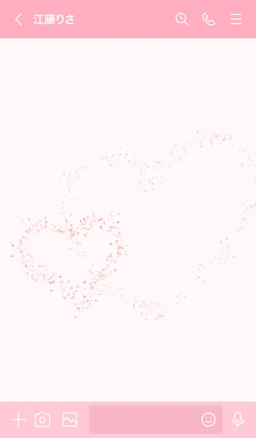 [LINE着せ替え] pink/heart 2の画像3