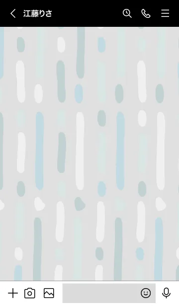 [LINE着せ替え] 手書き 線 シンプル18の画像3