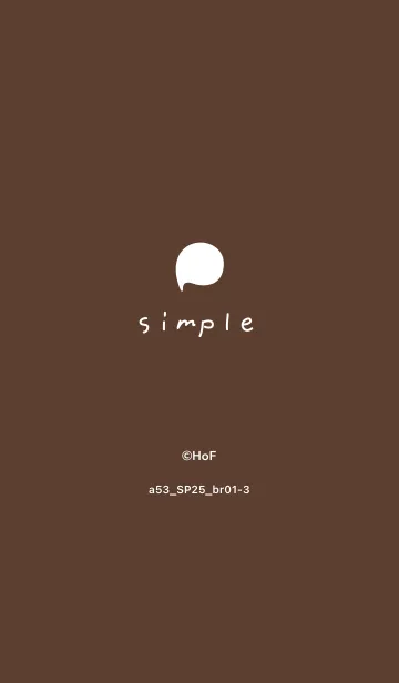 [LINE着せ替え] a53.25_ブラウン1-3の画像1