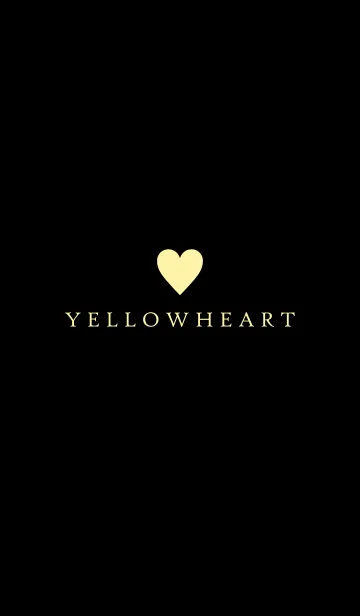 [LINE着せ替え] YELLOW HEART - 2 -の画像1