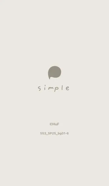 [LINE着せ替え] 553.25_ベージュ1-6の画像1