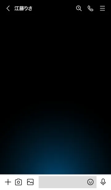 [LINE着せ替え] SILVER LIGHT ICON THEME -Bronze Blue-の画像3