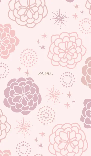 [LINE着せ替え] 花々 舞う19の画像1