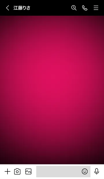 [LINE着せ替え] Ruby  Pink Neon Theme Ver.3 (JP)の画像3