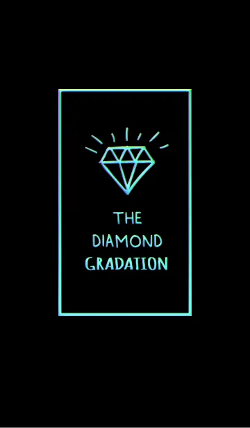 [LINE着せ替え] ザ ダイアモンド グラデーション 73の画像1