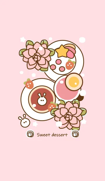 [LINE着せ替え] Mini dessert 2の画像1