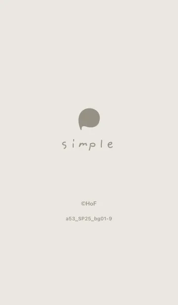 [LINE着せ替え] a53.25_ベージュ1-9の画像1