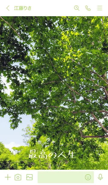 [LINE着せ替え] 人生は最高の画像3