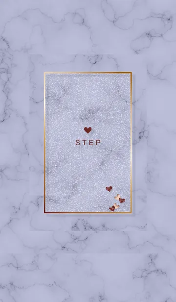 [LINE着せ替え] ～大人女子の大理石♥パープル14～の画像1