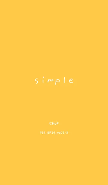 [LINE着せ替え] 154.24_イエロー3-3の画像1