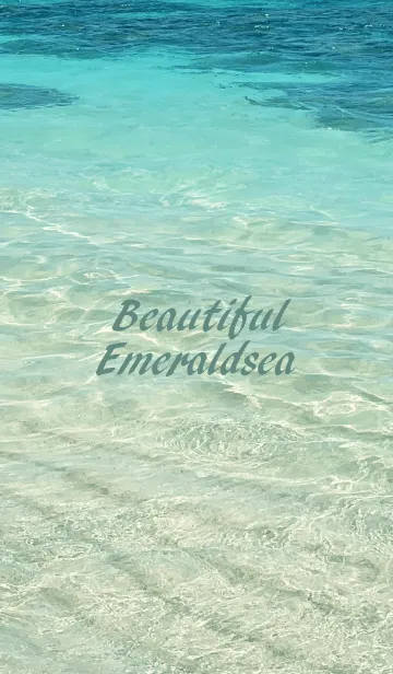 [LINE着せ替え] Beautiful-Emeraldsea 30の画像1