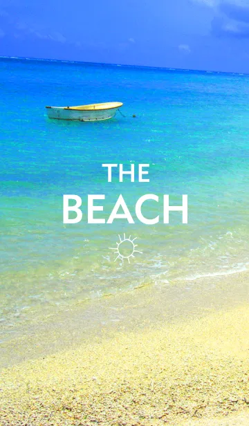 [LINE着せ替え] ザ ビーチ 01の画像1