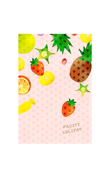 [LINE着せ替え] Fruits Lolipop 2の画像1