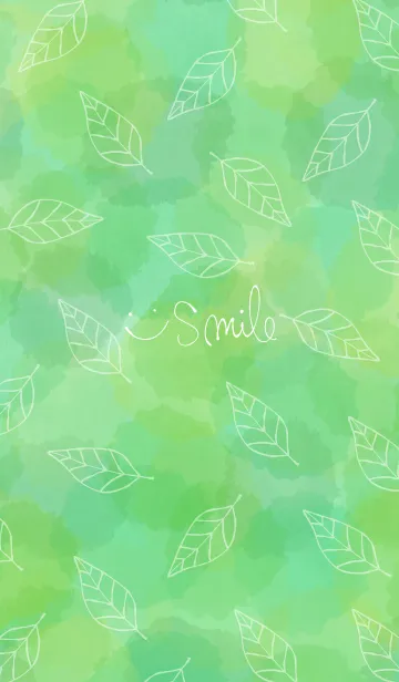 [LINE着せ替え] 葉たくさん緑7の画像1