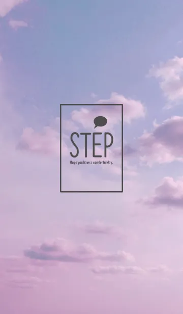 [LINE着せ替え] ～Sky♥パープル3～の画像1