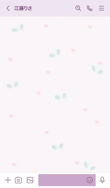 [LINE着せ替え] Lovely apples theme 13の画像3