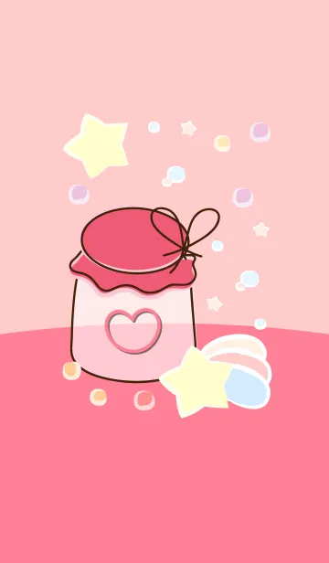 [LINE着せ替え] Little jar little heart 33の画像1