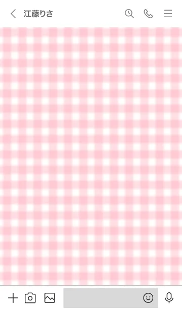 [LINE着せ替え] Gingham Check Theme ♡ -2021- 4の画像3