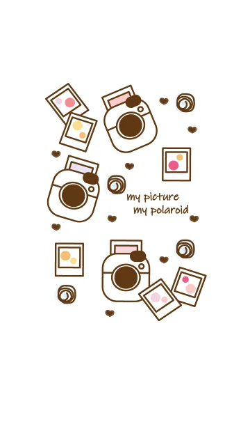 [LINE着せ替え] Lovely art polaroid 5の画像1